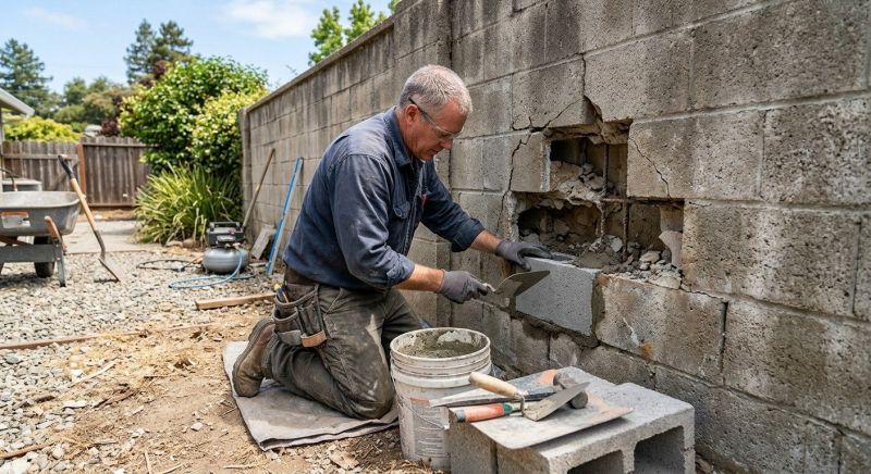 Block Masonry Repair in Nashville, TN