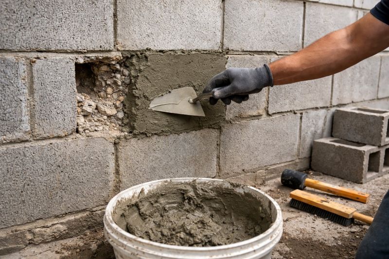 Block Wall Repair in Ashland City, TN