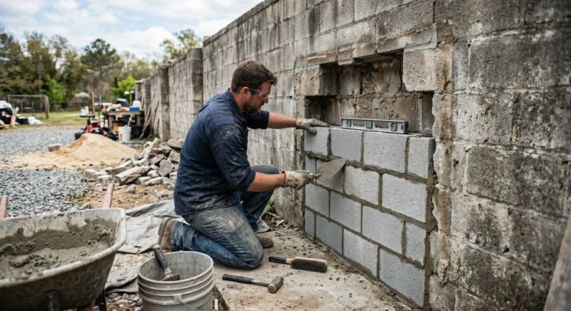 Block Wall Repair in Smyrna, TN