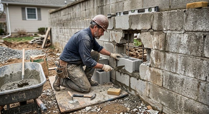 Block Work Repair in Nashville, TN