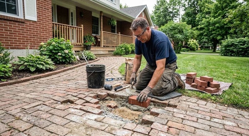 Brick Flatwork Repair in Nashville, TN