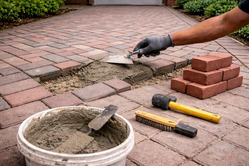 Brick Flatwork Repair in Old Hickory, TN