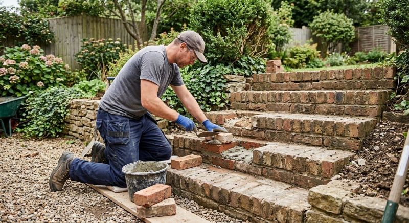 Brick Stairs Repair in Greenbrier, TN