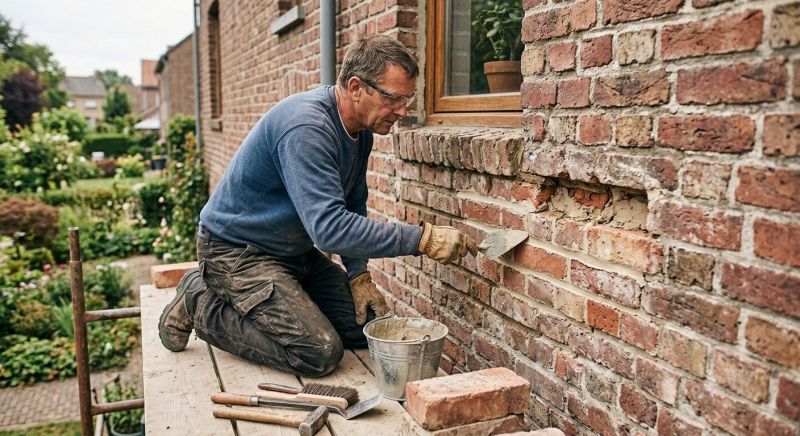 Brick Stairs Repair in Thompsons Station, TN