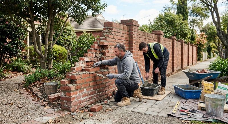 Brick Wall Repair in Hendersonville, TN