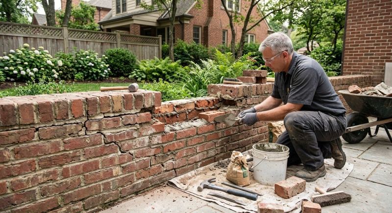 Brick Wall Repair in Mount Juliet, TN