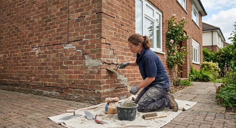 Brick Wall Repair in Spring Hill, TN