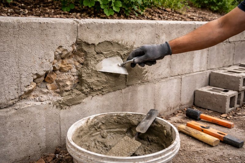 Retaining Wall Repair in Arrington, TN