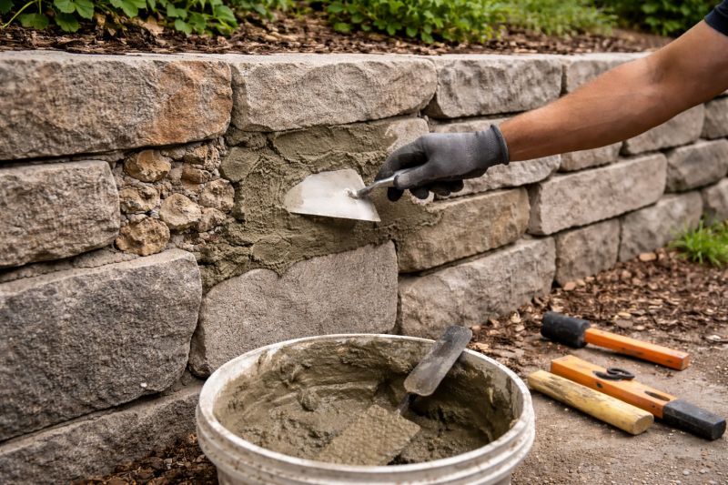 Retaining Wall Repair in Brentwood, TN