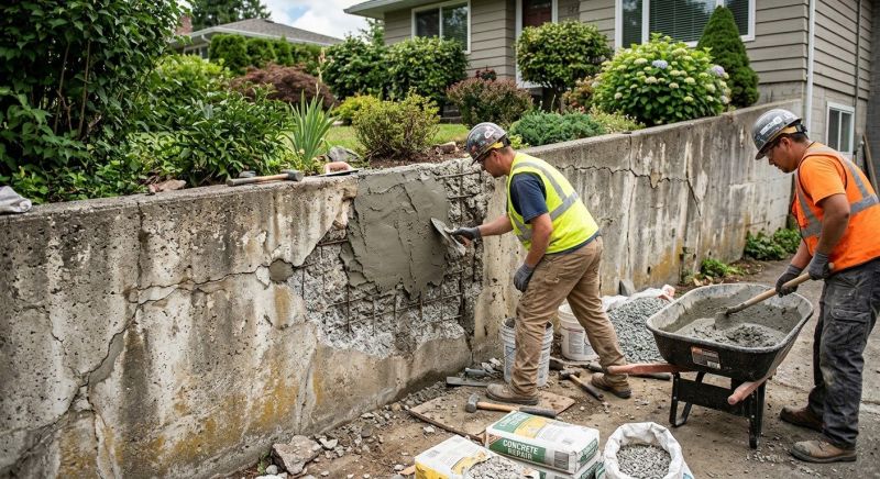 Retaining Wall Repair in Spring Hill, TN
