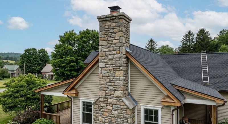 Stone Chimney Installation in Hendersonville, TN