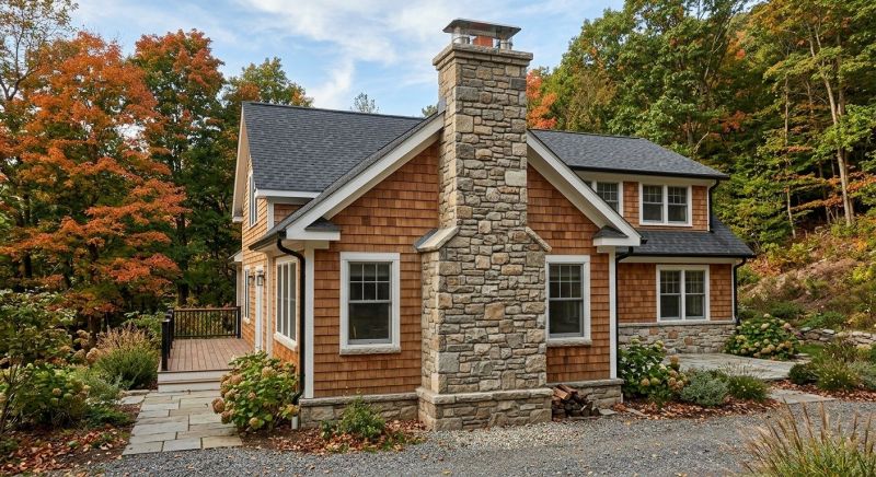 Stone Chimney Installation in Lebanon, TN