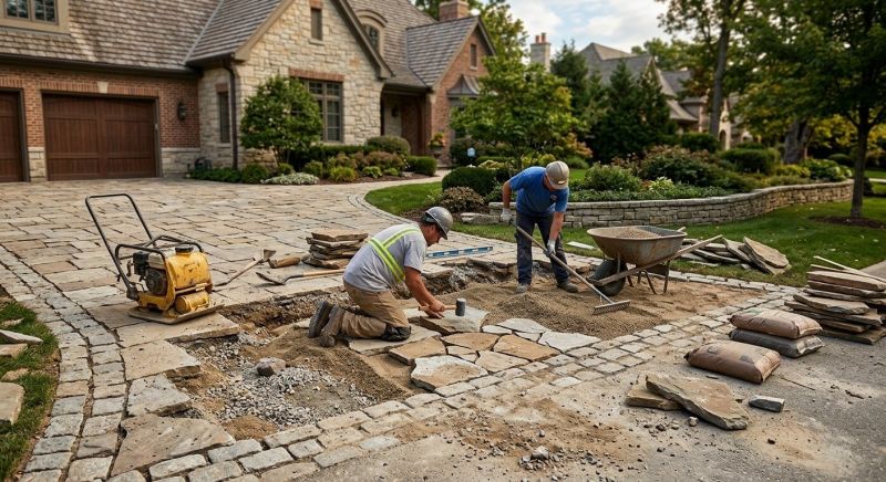 Stone Driveway Repair in Nashville, TN