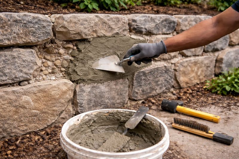 Stone Masonry Repair in College Grove, TN