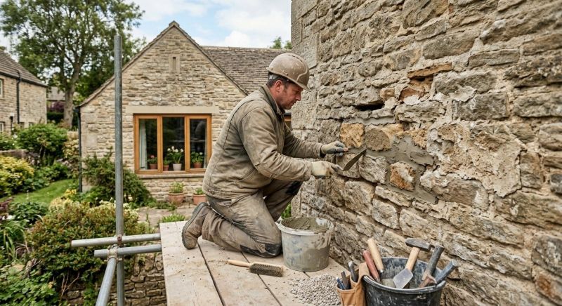 Stone Masonry Repair in Hendersonville, TN