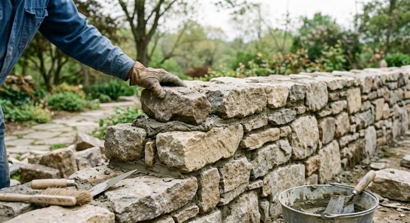 Stonework Installation in Ashland City, TN